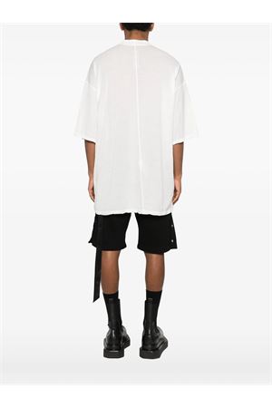 White cotton T-shirt RICK OWENS DRKSHDW | DU01F4259BH11